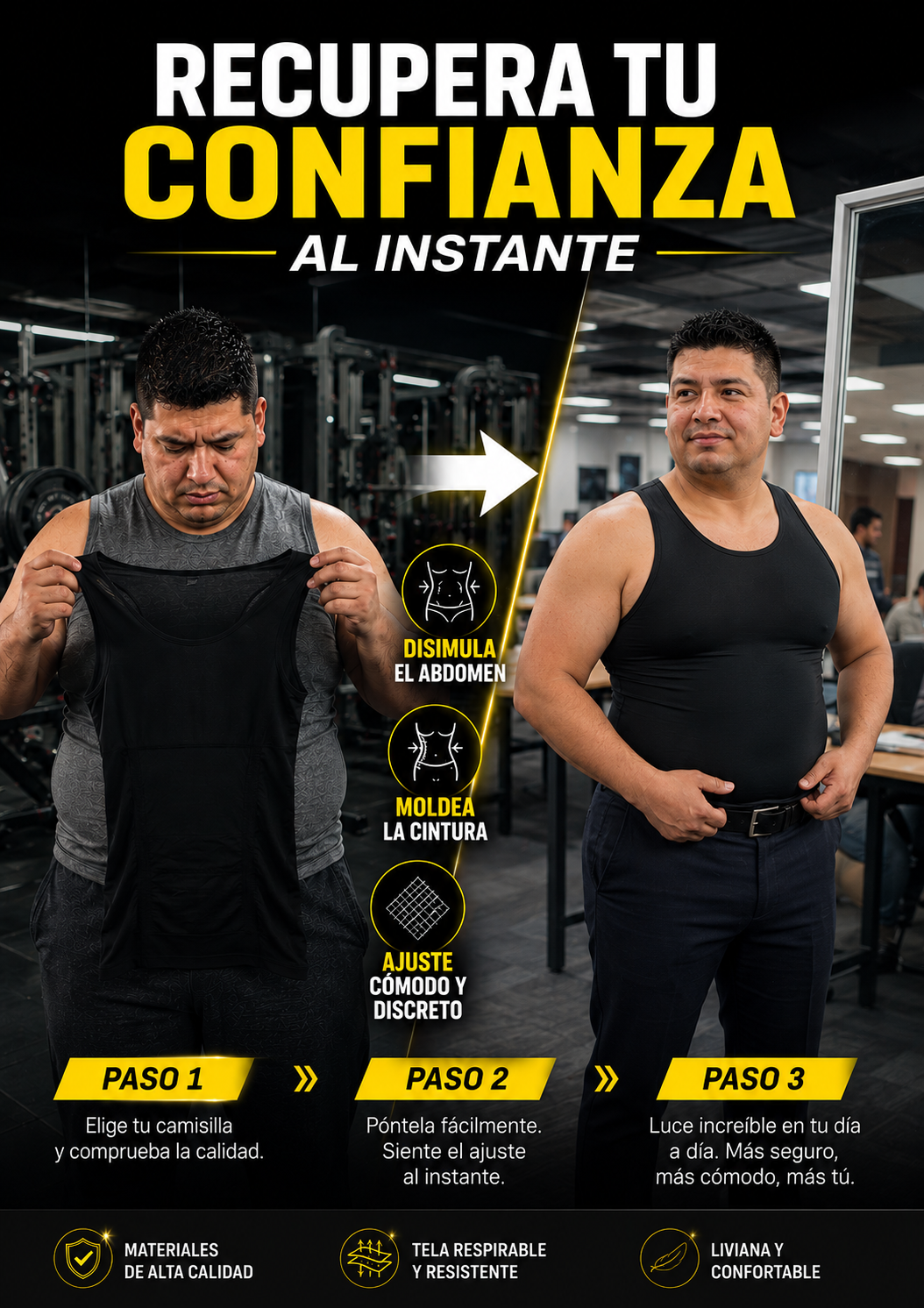 Camisillas de compresión X3