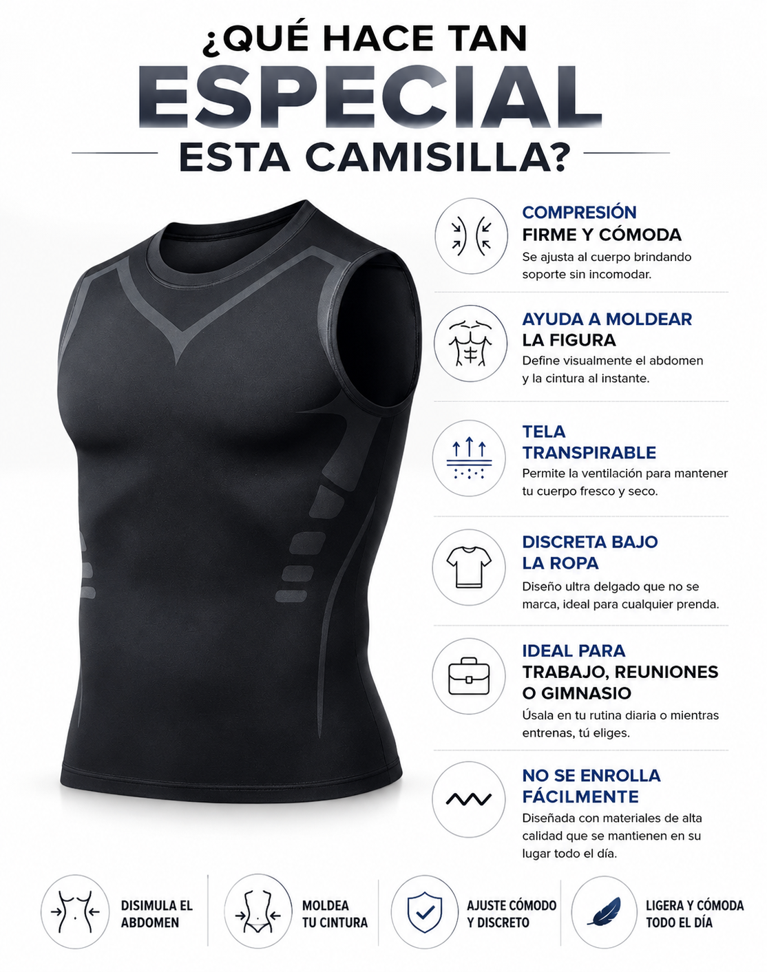 Camisillas de compresión X3