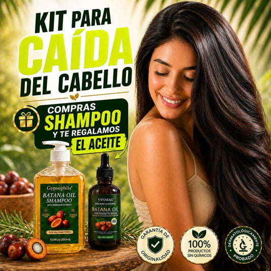 Combo Shampoo y Aceite de Batana 100% Natural